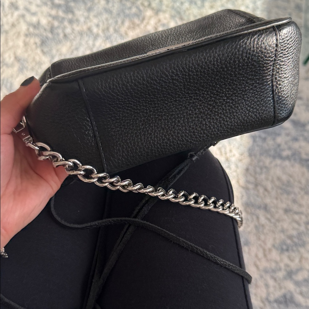 Rebecca minkoff black crossbody purse - Picture 5 of 6